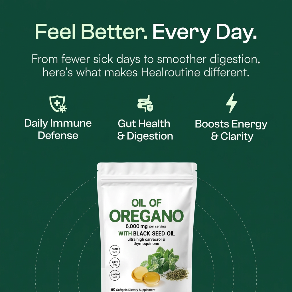 Oil Of Oregano Softgels